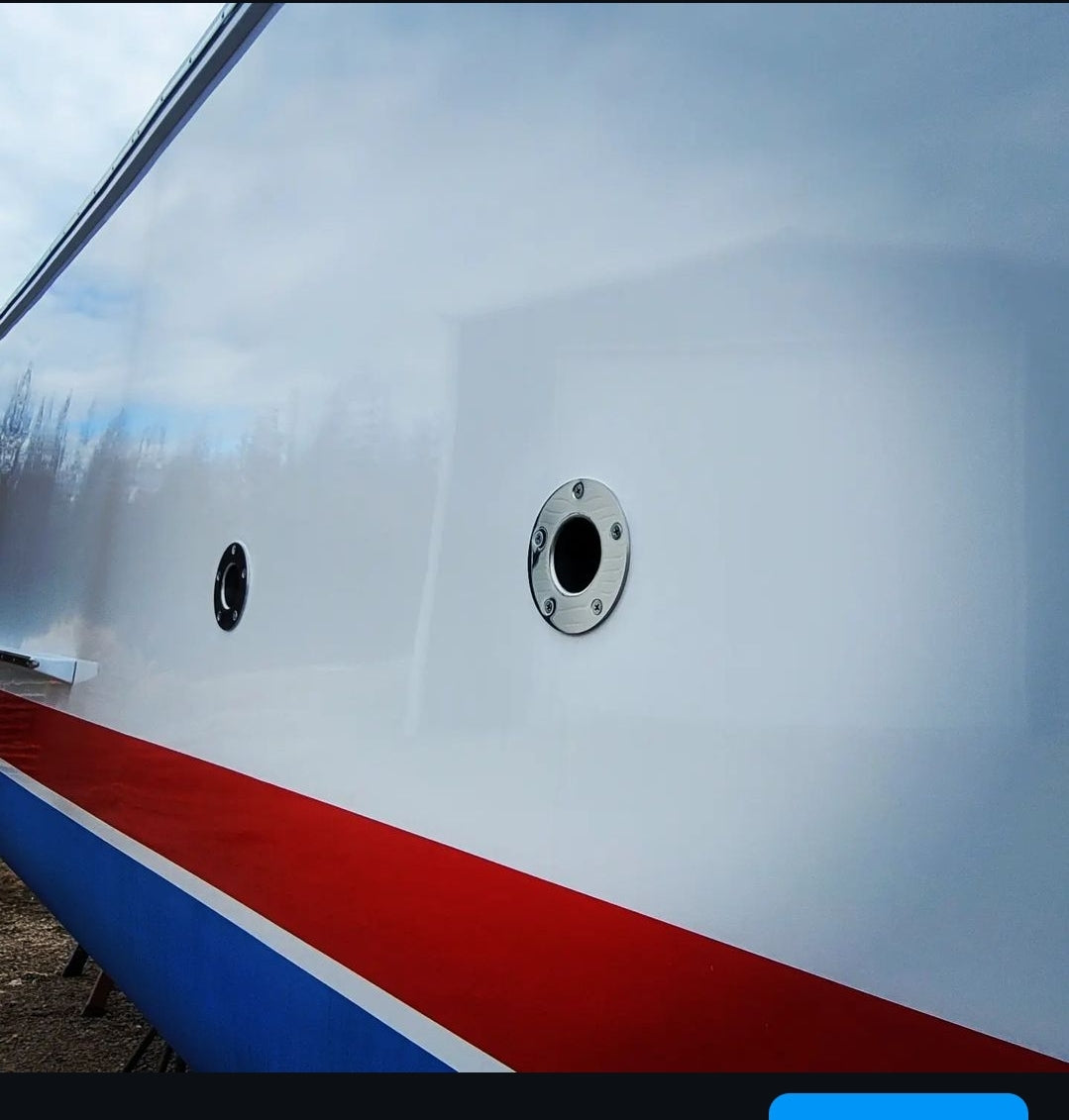 Through Hull Fittings- Straight tubing