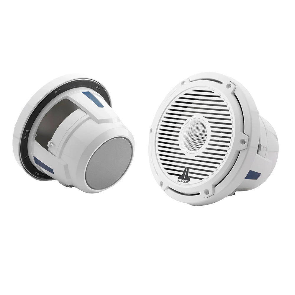 JL Audio M6 Series 8.8" Marine Coaxial Speakers w/Gloss White Classic Grille - M6-880X-C-3Gw [010-03499-00]