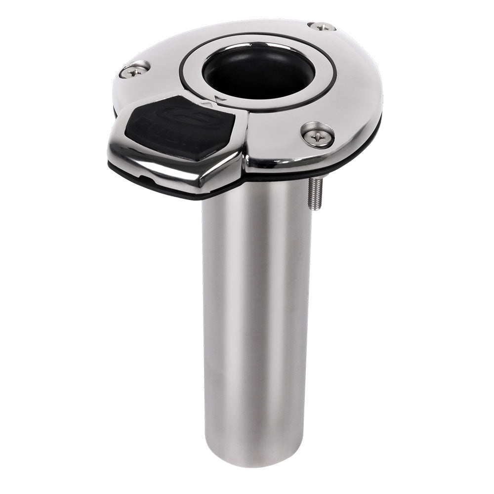 Exploding Fish EVO-360 Flush Mount Rotating Rod Holder w/8.5" Tube at 0 Degrees [2ER008]