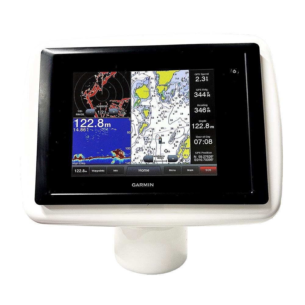 Seaview PowerPod Uncut w/Aluminum Base - 8.75"W x 6"H Usable Face [SV4400P]