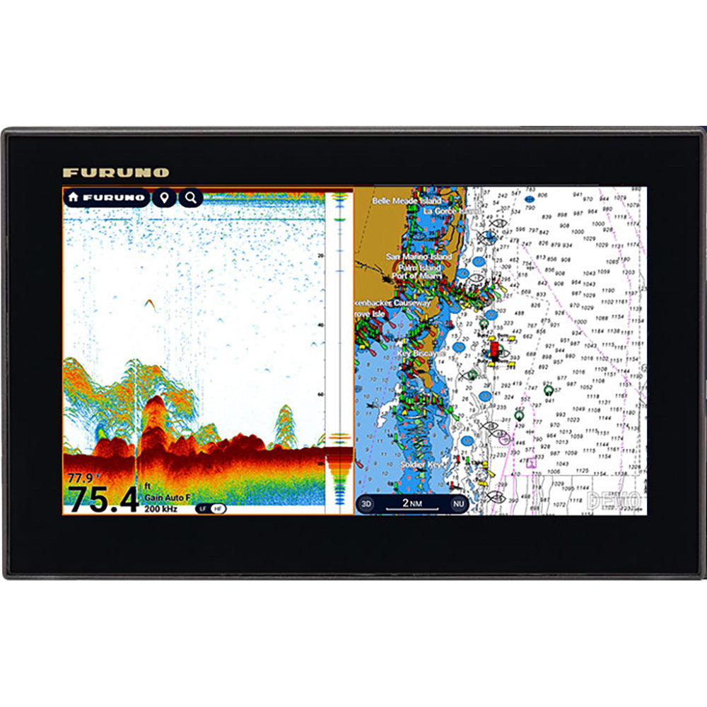 Furuno TZT9E Multi-Function Display Fishfinder/Chartplotter [TZT9E]