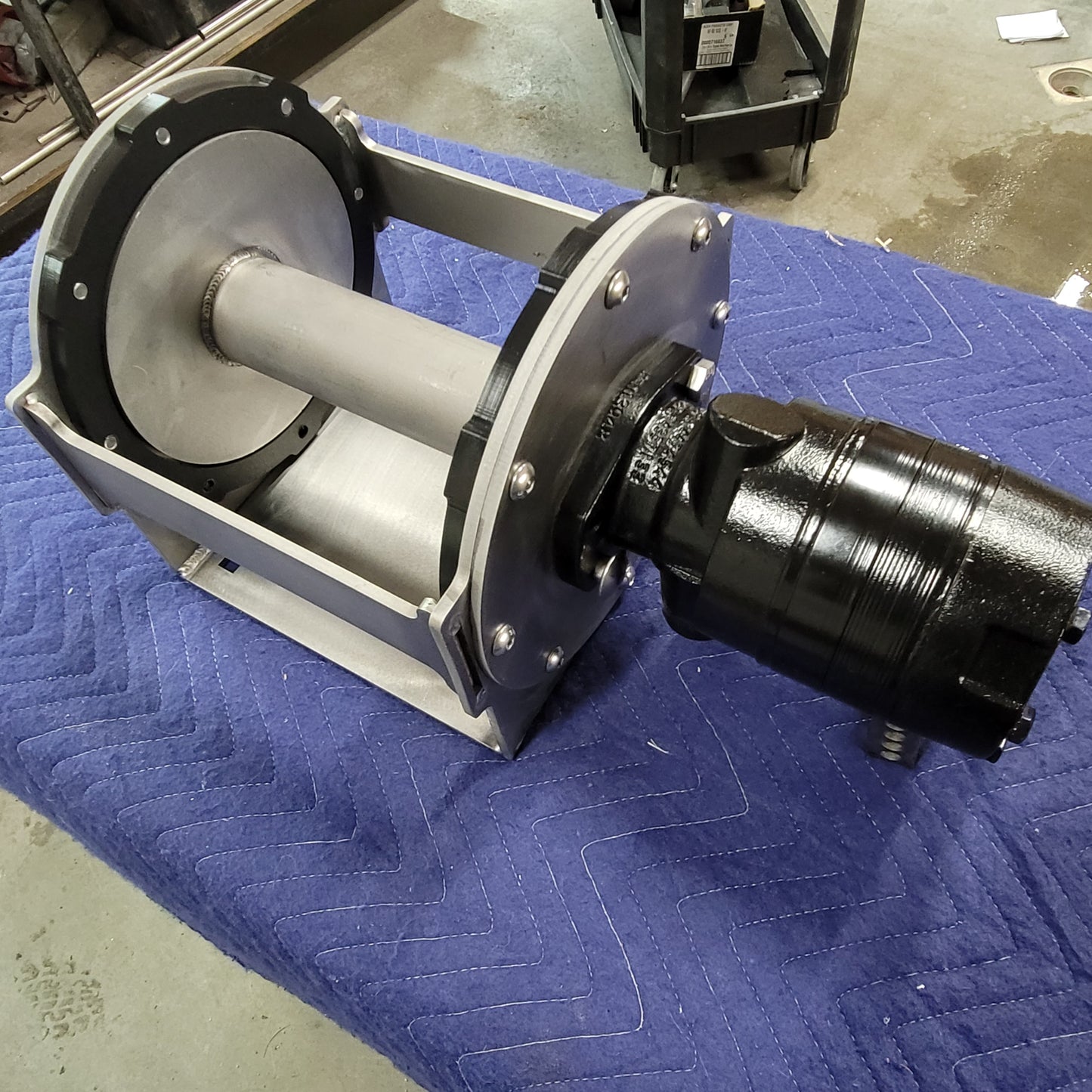 Stainless Hydraulic Winch