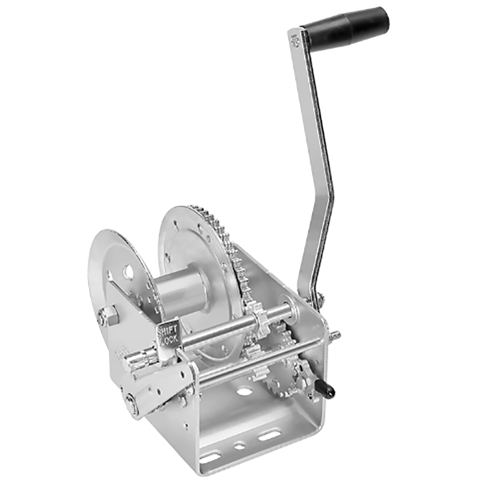 Fulton 2600lb 2-Speed Winch w/Hand Brake [142411]