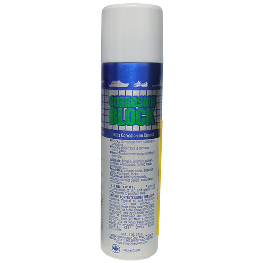 Corrosion Block 12oz Aerosol Can - Non-Hazmat, Non-Flammable  Non-Toxic [20012]