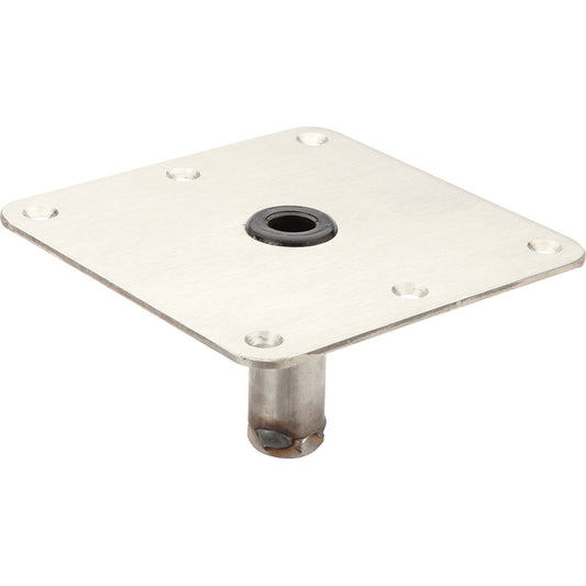 Attwood SWIVL-EZE 7x7 LockN-Pin Zinc Plated Steel 3/4" Pin Base [SP-67739-T]