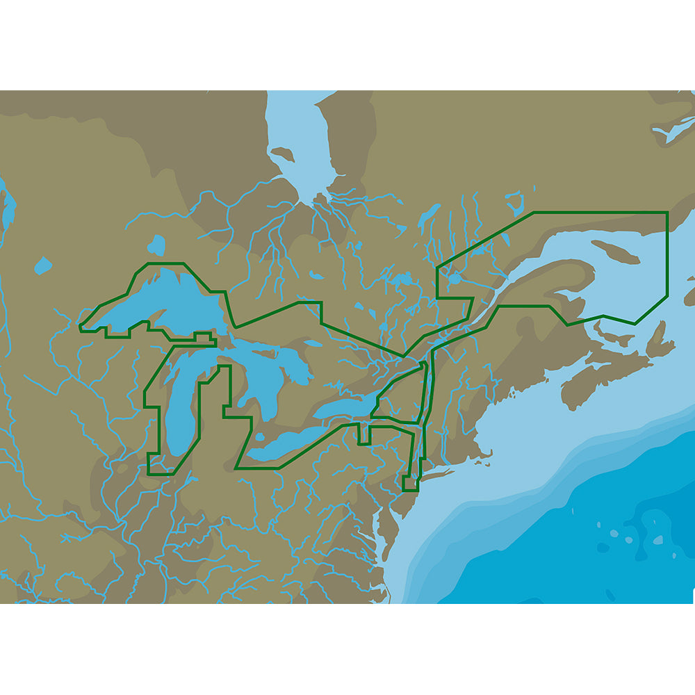 C-MAP 4D NA-D061 Great Lakes  St Lawrence Seaway -microSD/SD [M-NA-D061-MS]