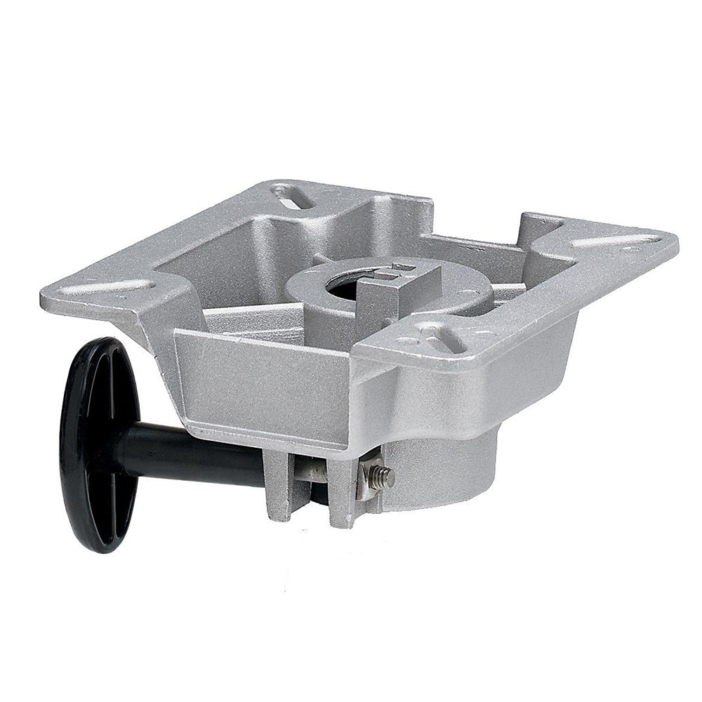 Attwood SWIVL-EZE LakeSport 2-3/8" Seat Mount w/Friction Control - Aluminum [818440]